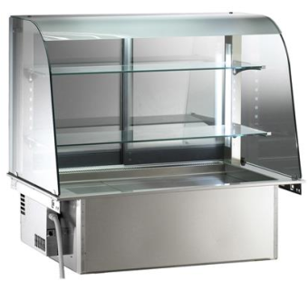Охлаждаемая витрина 3GN (без агрегата) Electrolux 340284 (DIVRWD3R) в ШефСтор (chefstore.ru)